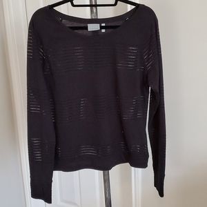 Athleta Limitless Mesh Crew Pullover